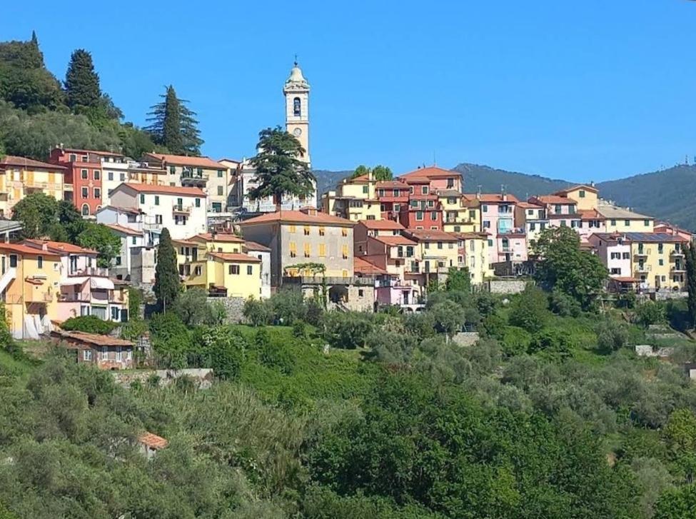 Camera Tra Le Cinque Terre, Camogli E Portofino. Vista Valle E Scorcio Mare All'Orizzonte Castiglione Chiavarese Bagian luar foto