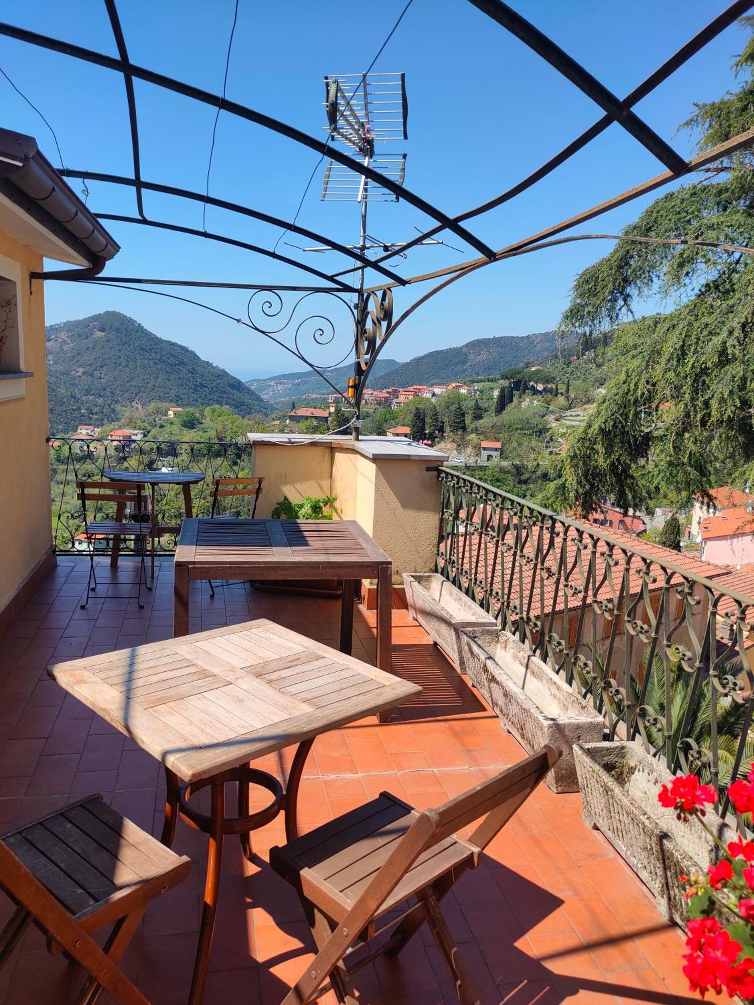 Camera Tra Le Cinque Terre, Camogli E Portofino. Vista Valle E Scorcio Mare All'Orizzonte Castiglione Chiavarese Bagian luar foto