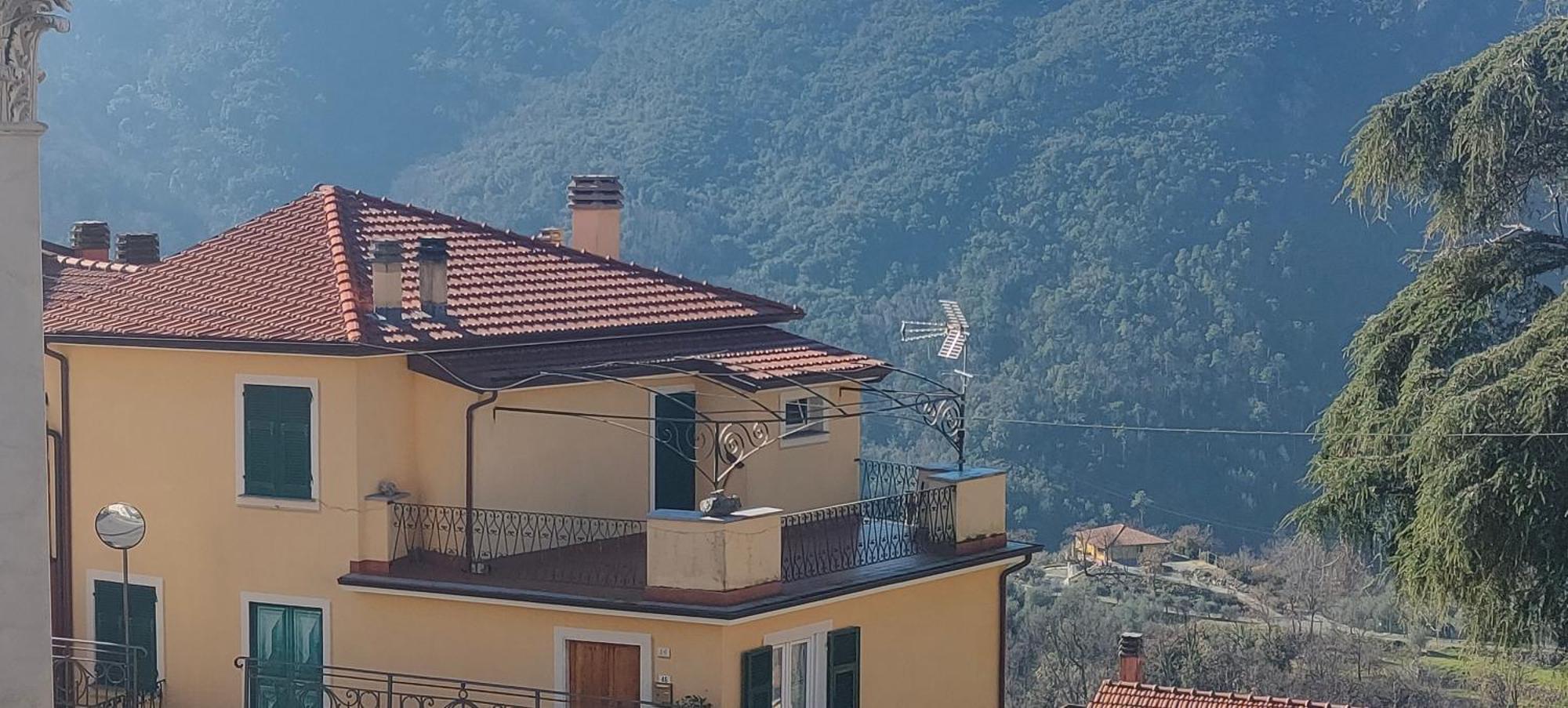 Camera Tra Le Cinque Terre, Camogli E Portofino. Vista Valle E Scorcio Mare All'Orizzonte Castiglione Chiavarese Bagian luar foto